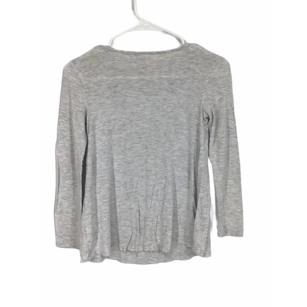 Justice Gray Unicorn Long Sleeve Graphic Shirt 10
